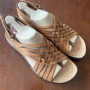 Easy Spirit Mar Sandals, Brown, 8.5